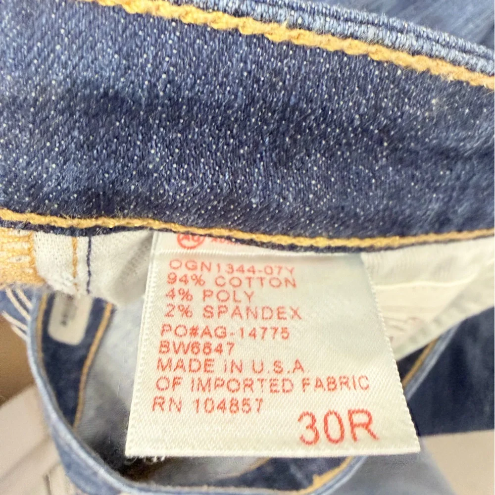 AG Adriano Goldschmied Belle Flare Jeans  Size 30 Regular